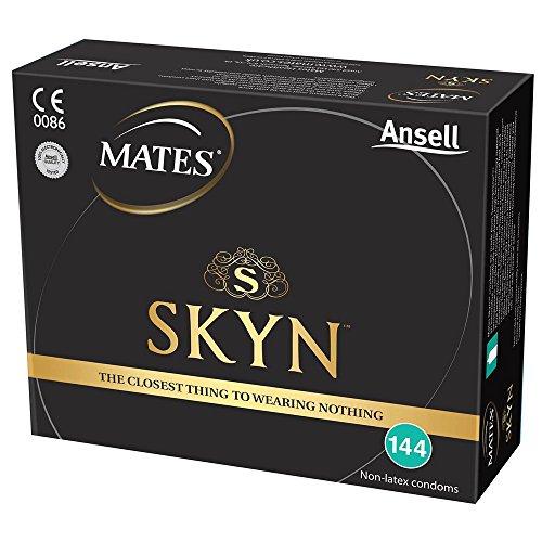 Mates Skyn Condones originales sin látex- Pack de 144